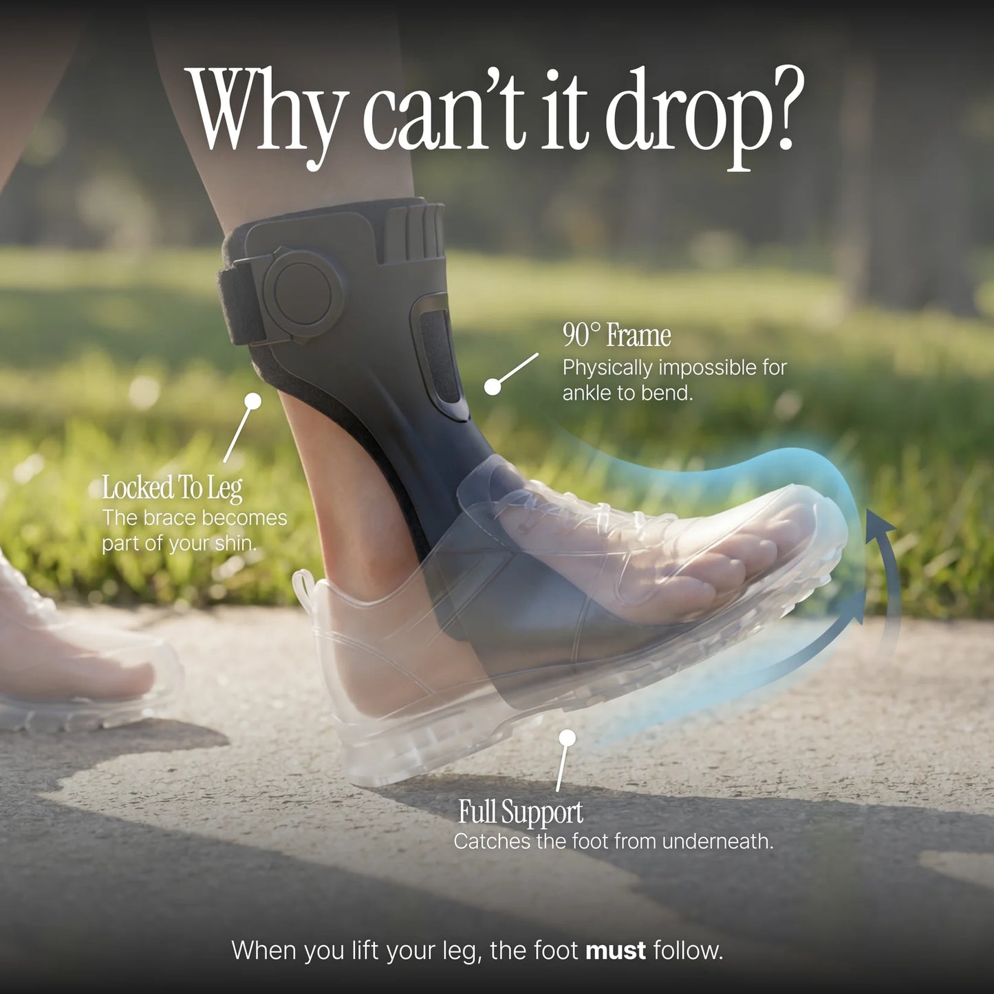 LiftMe - Foot Drop AFO Brace